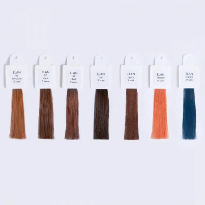 ÉLAN – Vopsea Gel sprancene cu oxidant (DARK BROWN 02) (MINI)