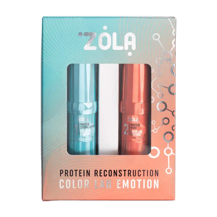 ZOLA – COLOR LAB EMOTION PROTEIN RECONSTRUCTION SYSTEM| Set laminare sprancene & gene