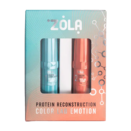ZOLA – COLOR LAB EMOTION PROTEIN RECONSTRUCTION SYSTEM| Set laminare sprancene & gene