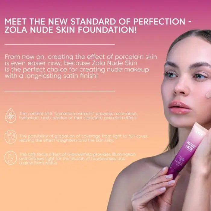 ZOLA – NUDE SKIN | Fond de ten (01 LIGHT)