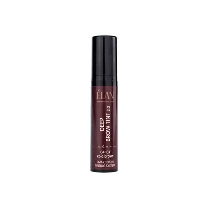 ÉLAN | DEEP BROW TINT 2.0 – Vopsea sprancene (04 ICY COLD BROWN) 10 ml