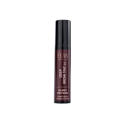 ÉLAN | DEEP BROW TINT 2.0 – Vopsea sprancene (05 SPICY WARM BROWN) 10 ml