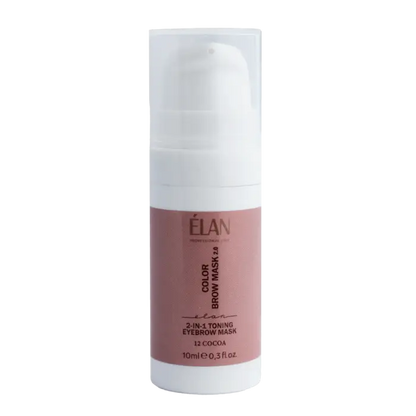 ÉLAN | COLOR BROW MASK 2.0 (2IN1 TONING EYEBROW MASK) – Masca sprancene (12 COCOA)