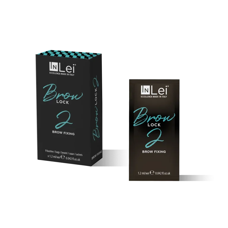 InLei Pas 2 Brow Lock - Monodoze (9 plicuri x 1,2ml) | Laminare sprancene