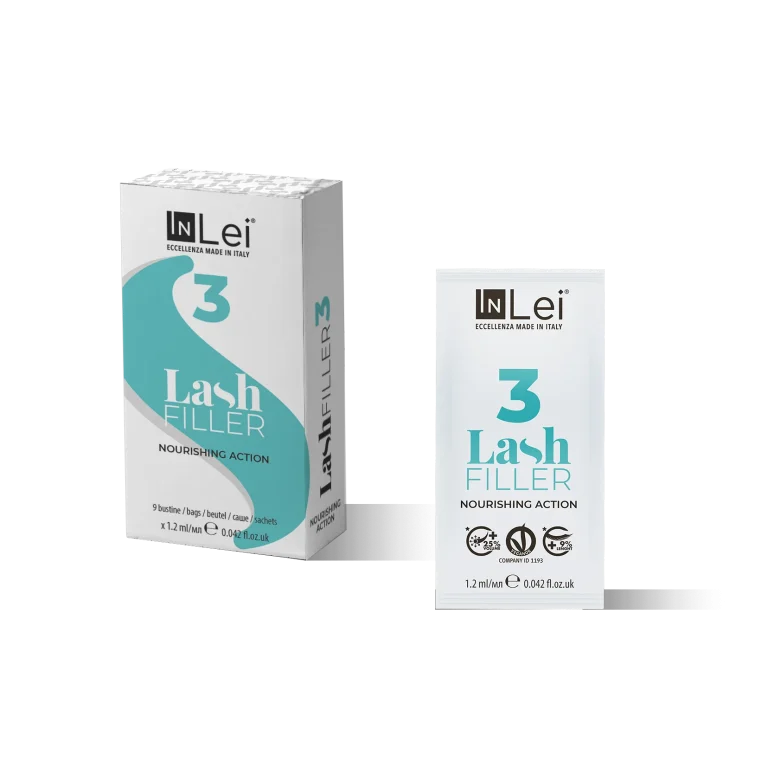 InLei Pas 3 Lash Filler - Monodoze  (9 Plicuri x 1,2ml) | Laminare gene FORMULA NOUA VEGANA