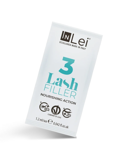 InLei Pas 3 Lash Filler - Monodoze  (9 Plicuri x 1,2ml) | Laminare gene FORMULA NOUA VEGANA