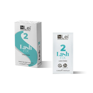 InLei Pas 2 Lash Fix - Monodoze (9 Pliculete x 1,2ml) | Laminare gene FORMULA NOUA VEGANA