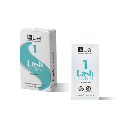 InLei Pas 1 Lash Form - Monodoze (9 Pliculete x 1,2ml) | Laminare gene FORMULA NOUA VEGANA