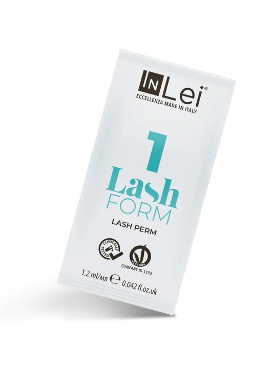 InLei Pas 1 Lash Form - Monodoze (9 Pliculete x 1,2ml) | Laminare gene FORMULA NOUA VEGANA