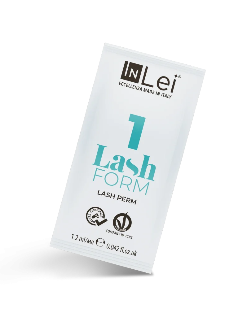 InLei Pas 1 Lash Form - Monodoze (9 Pliculete x 1,2ml) | Laminare gene FORMULA NOUA VEGANA