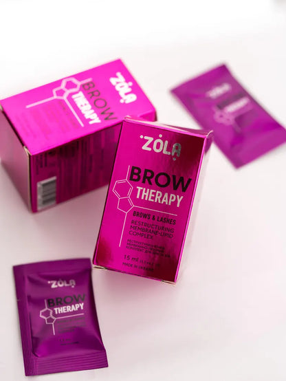ZOLA Brow Therapy -Tratament gene si sprancene ( 10 plicuri x 1,5 ml)