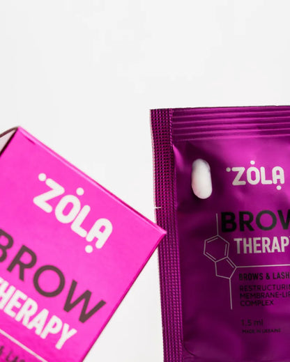 ZOLA Brow Therapy -Tratament gene si sprancene ( 10 plicuri x 1,5 ml)