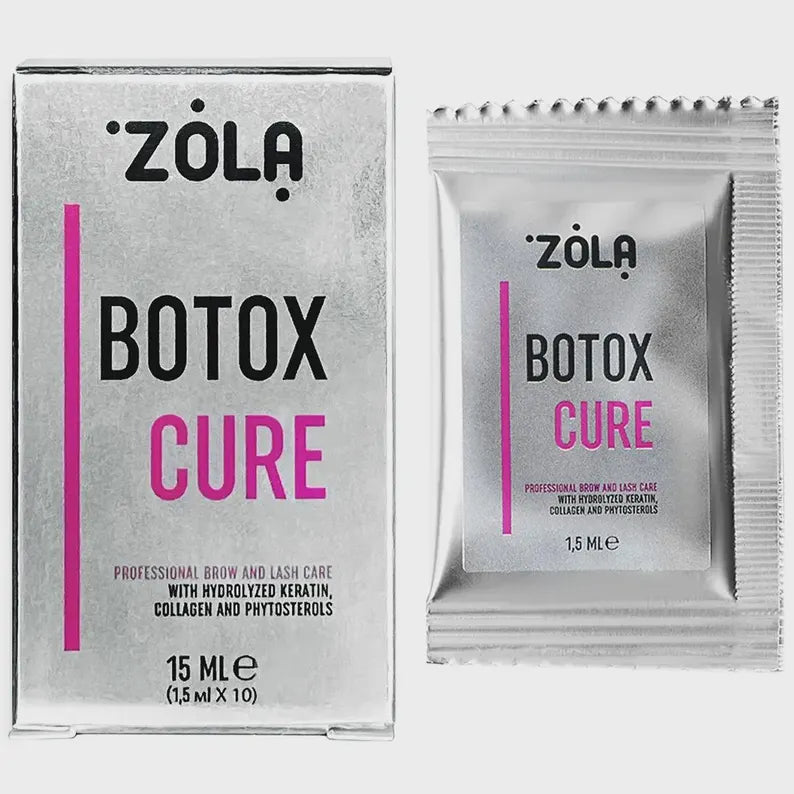 ZOLA Botox Cure-Tratament gene si sprancene ( 10 plicuri x 1,5 ml )