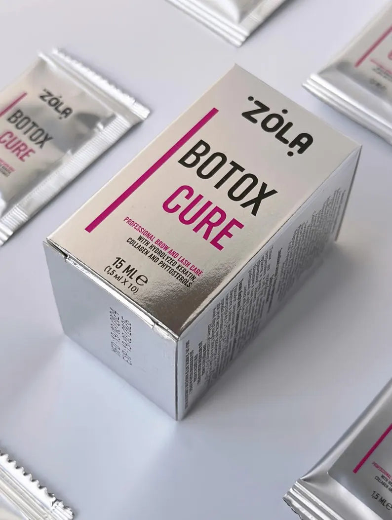 ZOLA Botox Cure-Tratament gene si sprancene ( 10 plicuri x 1,5 ml )