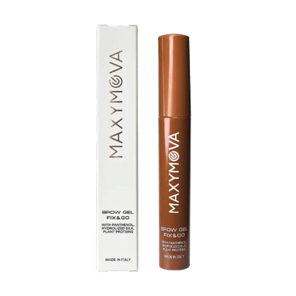 MAXYMOVA – BROW GEL FIX&GO | Gel de fixare pentru sprâncene (Clear) 5ml