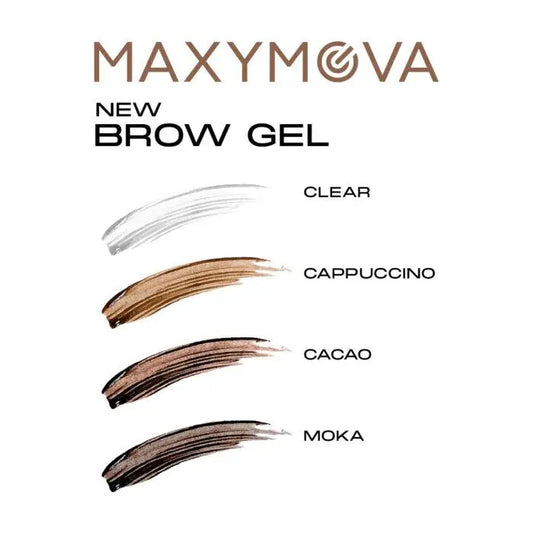 MAXYMOVA – BROW GEL FIX&GO | Gel de fixare pentru sprâncene (Clear) 5ml