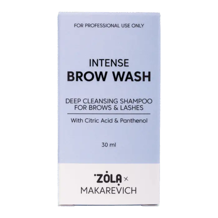ZOLA x MAKAREVICH – DEEP CLEANSING SHAMPOO | Sampon curatare profunda gene si sprancene (30ml)
