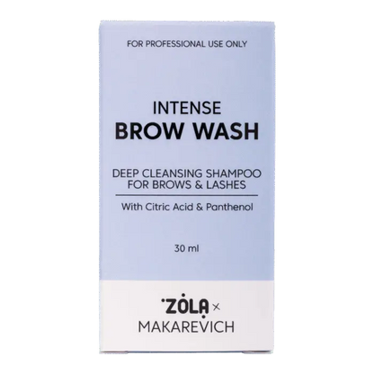 ZOLA x MAKAREVICH – DEEP CLEANSING SHAMPOO | Sampon curatare profunda gene si sprancene (30ml)