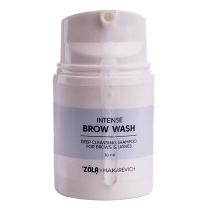 ZOLA x MAKAREVICH – DEEP CLEANSING SHAMPOO | Sampon curatare profunda gene si sprancene (30ml)