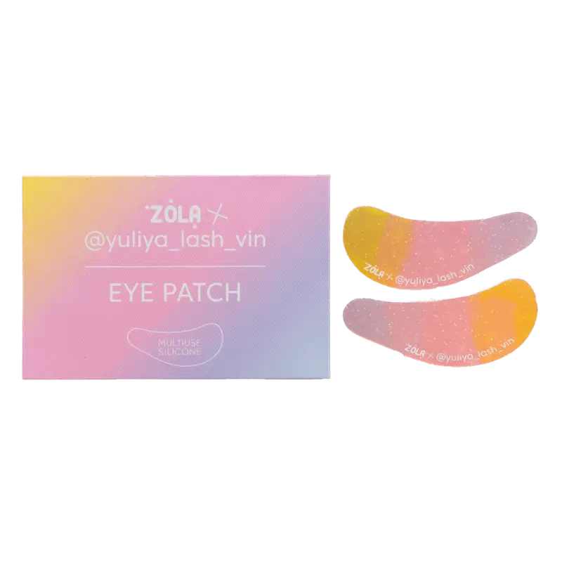 ZOLA x YULIYA LASH VIN – EYE PATCH | Plasturi silicon (YELLOW-PINK-BLUE 2)