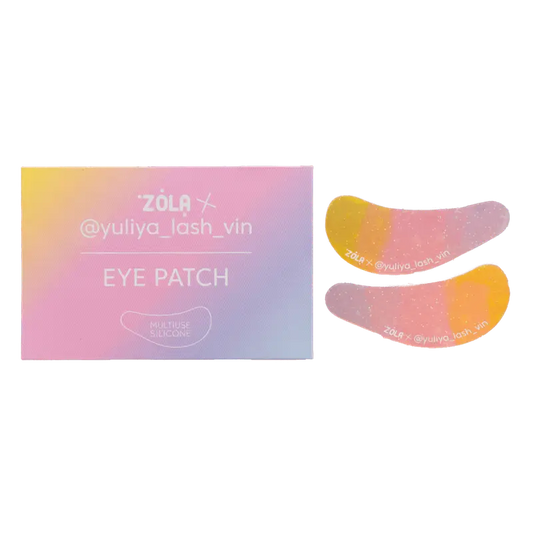 ZOLA x YULIYA LASH VIN – EYE PATCH | Plasturi silicon (YELLOW-PINK-BLUE 2)
