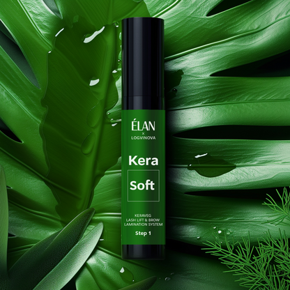 ELAN x LOGVINOVA- KeraSoft | Ser pentru laminarea genelor si sprancenelor - Step 1