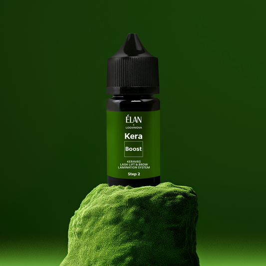 ELAN x LOGVINOVA - KeraBoost | Ser fixativ pentru gene si sprancene - Step 2