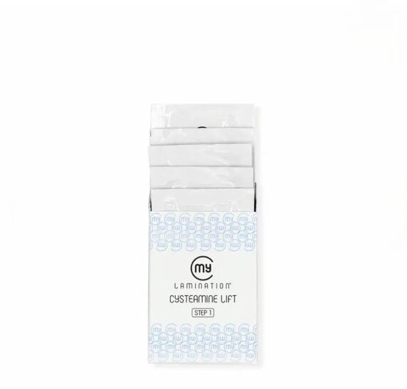 MY LAMINATION – Cysteamine Lift - Pasul 1 | Laminare Coreeană – Gene & Sprâncene (5 x 1.5ml)