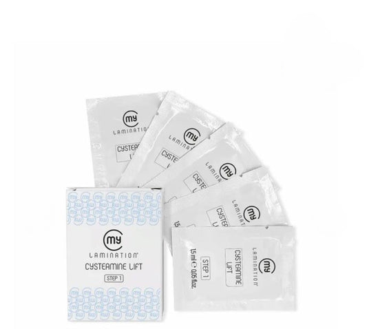 MY LAMINATION – Cysteamine Lift - Pasul 1 | Laminare Coreeană – Gene & Sprâncene (5 x 1.5ml)