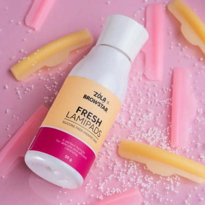 ZOLA x BROWSTAR – FRESH LAMIPADS | Dezinfectant pentru bigudiuri laminare gene (50g)