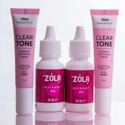 ZOLA x MAKAREVICH – CLEAR TONE | Crema decolorant sprancene