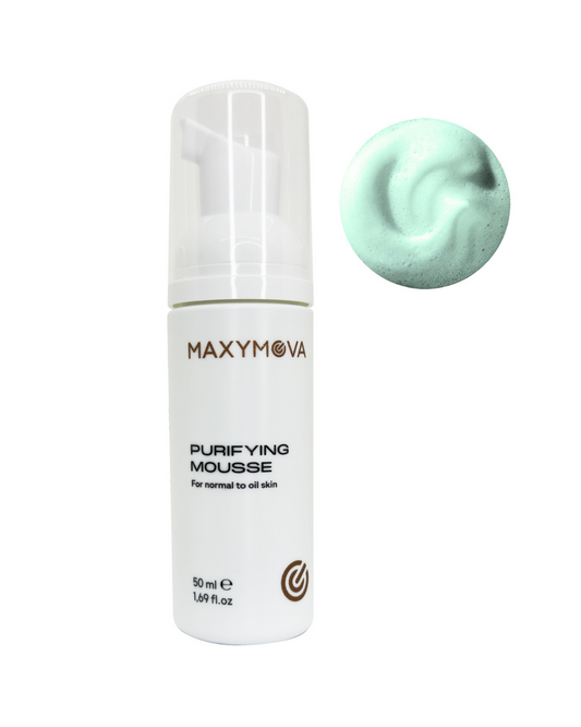 MAXYMOVA | Spumă de Curățare Purifiantă – Pentru Față, Gene & Sprâncene, 50ml