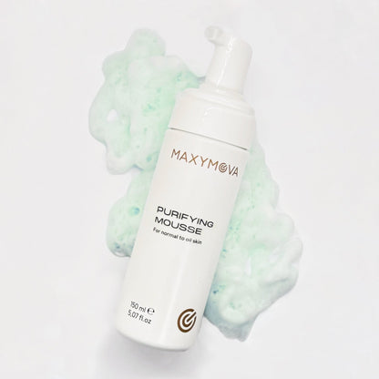 MAXYMOVA | Spumă de Curățare Purifiantă – Pentru Față, Gene & Sprâncene, 50ml