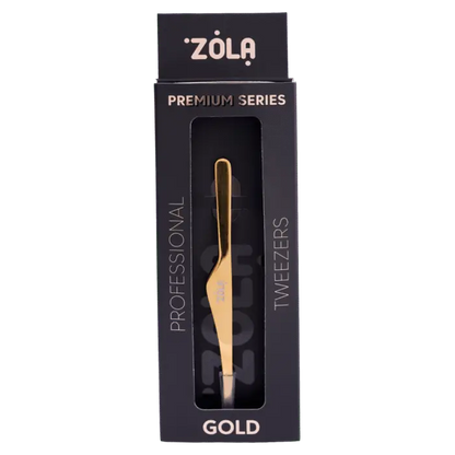 ZOLA – PROFESSIONAL TWEEZERS PREMIUM SERIES | Penseta profesionala serie premium (GOLD)