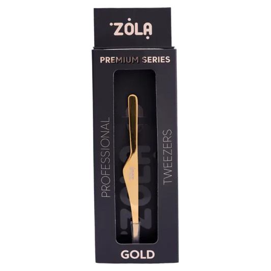 ZOLA – PROFESSIONAL TWEEZERS PREMIUM SERIES | Penseta profesionala serie premium (GOLD)