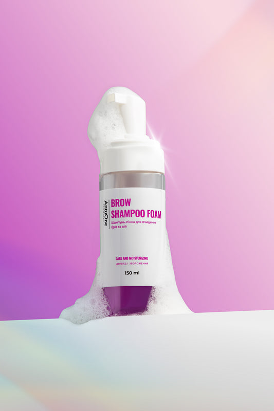 AntuOne Spuma curatare gene si sprancene – 150ml