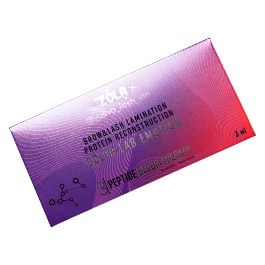 ZOLA x YULIYA LASH VIN | PEPTIDE BLOOM - Tratament gene si sprancene monodoze (3x1ml)