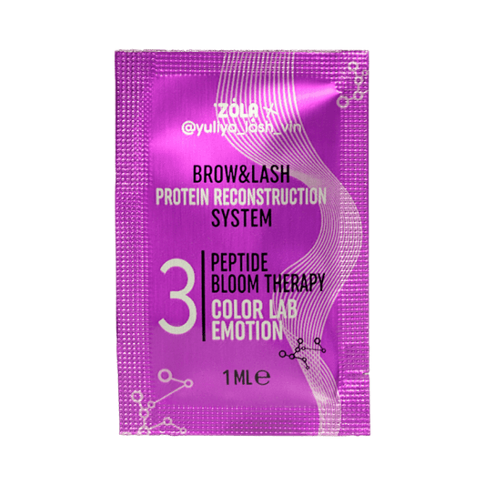 ZOLA x YULIYA LASH VIN | PEPTIDE BLOOM - Tratament gene si sprancene monodoze (3x1ml)