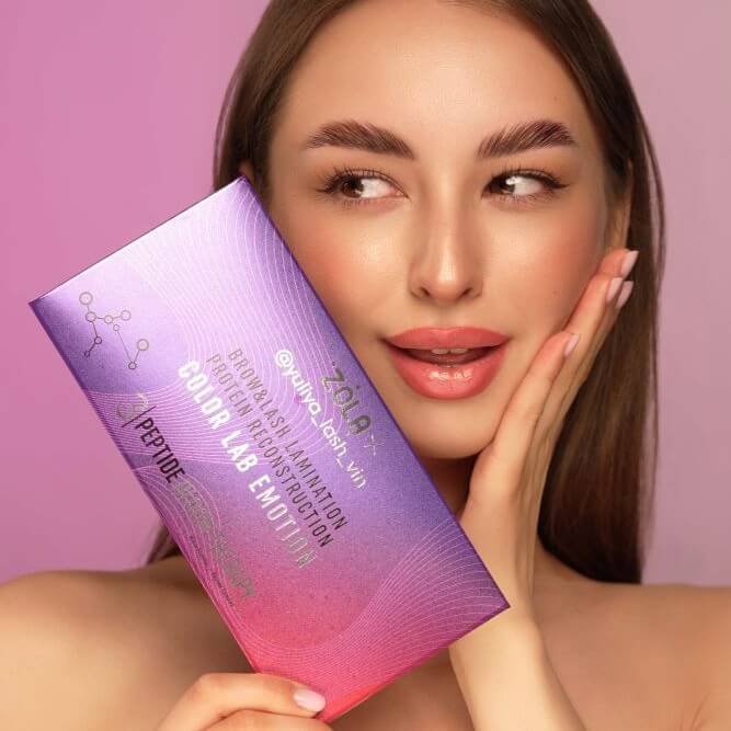 ZOLA x YULIYA LASH VIN | PEPTIDE BLOOM - Tratament gene si sprancene monodoze (3x1ml)