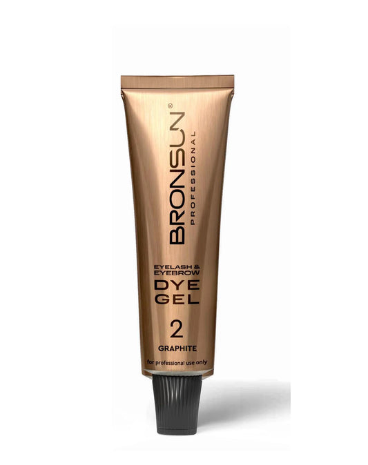 BRONSUN Vopsea gel gene si sprancene -Graphite 15 ml