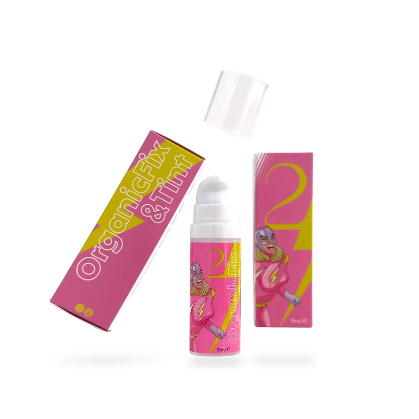 PINK FLASH – HERO STEP 2 | Soluție laminare gene & sprâncene, 15ml