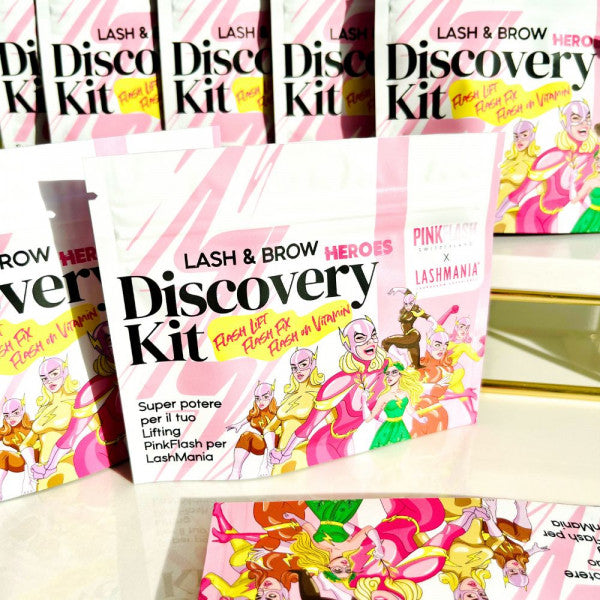 PINK FLASH – DISCOVERY KIT | Mini Kit Laminare gene & sprâncene