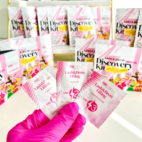 PINK FLASH – DISCOVERY KIT | Mini Kit Laminare gene & sprâncene