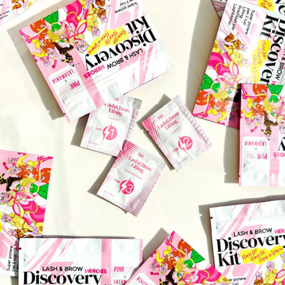 PINK FLASH – DISCOVERY KIT | Mini Kit Laminare gene & sprâncene