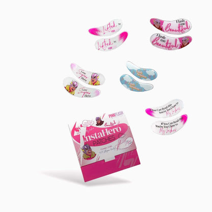 PINK FLASH – INSTAHERO PATCHES | 5 Perechi