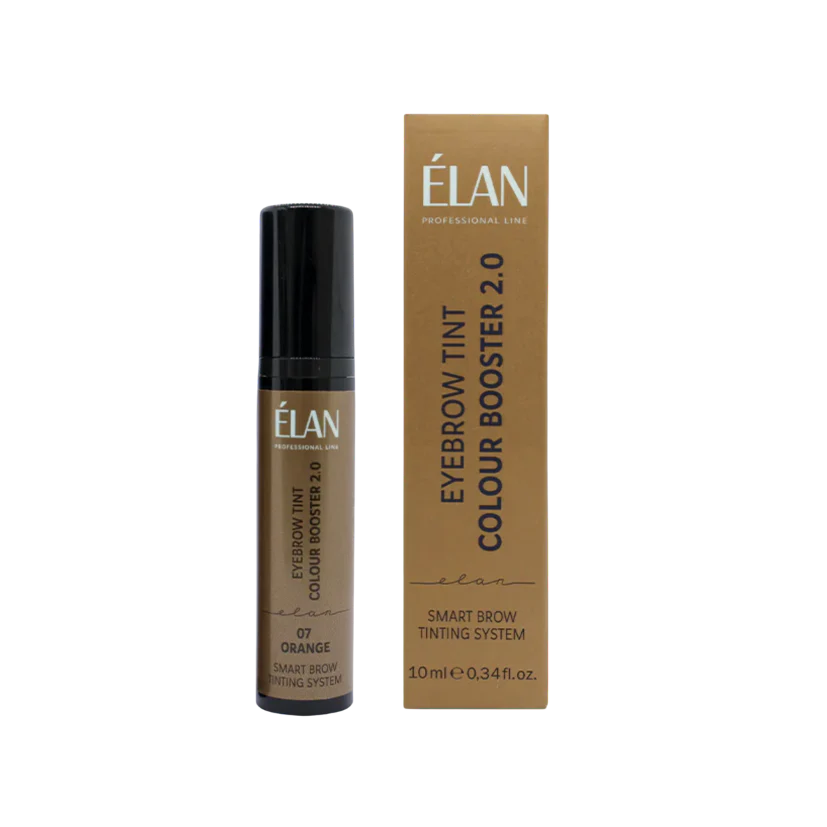 Lichidare de stoc - ELAN Vopsea Sprancene Colour Booster 07 ORANGE -10 ml