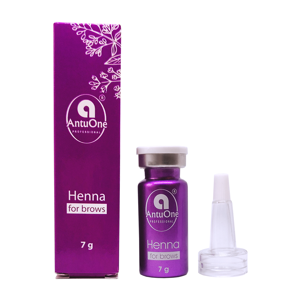 Lichidare de stoc - AntuOne HENNA Vopsea Sprancene | BLACK 7g