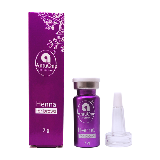 Lichidare de stoc - AntuOne HENNA Vopsea Sprancene | LIGHT BROWN 7g
