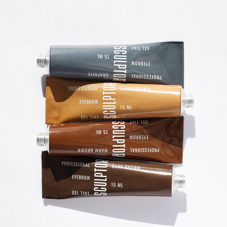 SCULPTOR Brow set 4 Vopsele + Oxidant