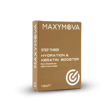 MAXYMOVA Pas 3 Hydration & Keratin Boost (plicuri 5buc x 1,5ml) | Laminare Gene&Sprancene